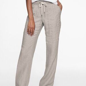 Athleta Tan Straight Leg Pants